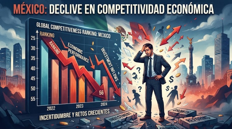 LA COMPETITIVIDAD MEXICANA SE DETERIORA