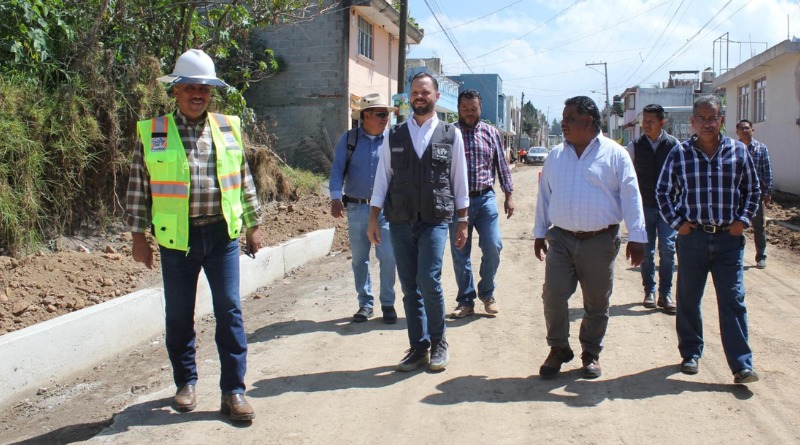LA CONSTRUCCIÓN VIAL EN SAN SEBASTIÁN DE APARICIO CONTINÚA AVANZANDO