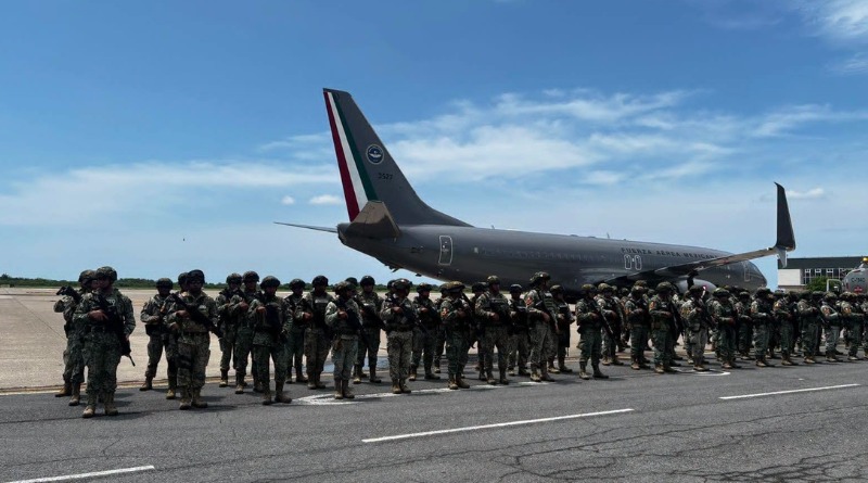 LLEGA REFUERZO AL EJÉRCITO EN SINALOA CON 300 SOLDADOS
