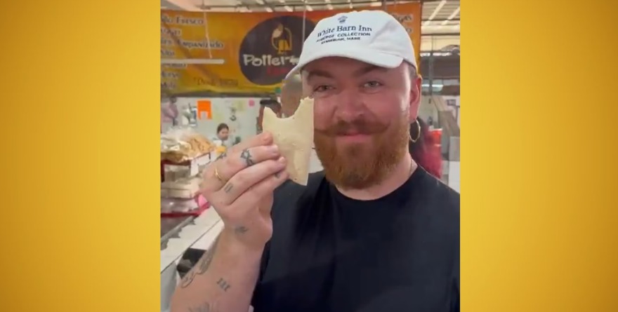 LOS TACOS TAPATÍOS YA FUERON SABOREADOS POR SAM SMITH