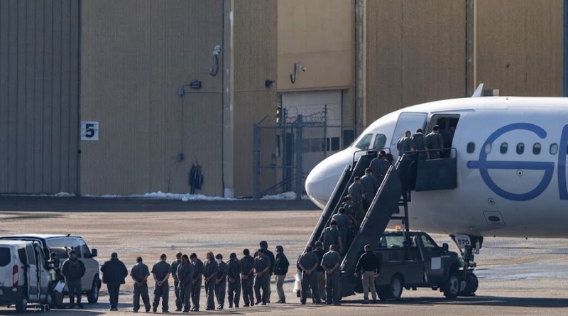 MEXICANOS DEPORTADOS POR EU LLEGAN A CENTROAMÉRICA