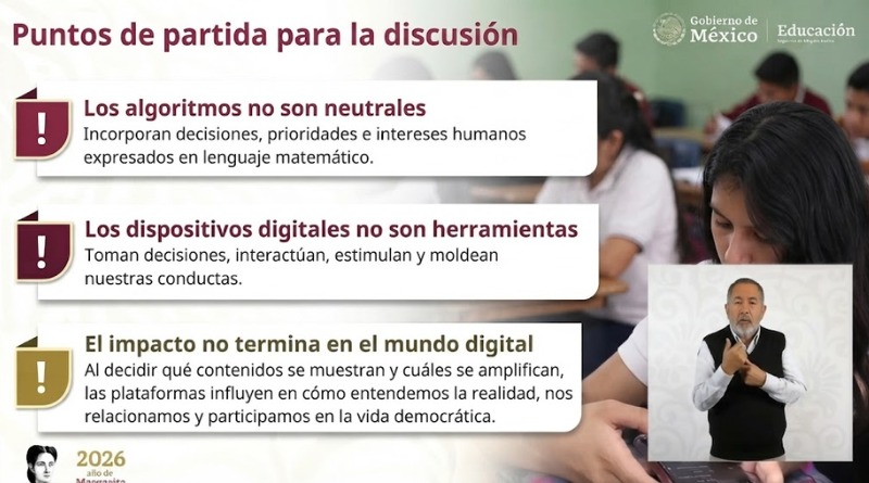 MEXICANOS PRIMERO PIDE IMPLEMENTAR POLĂŤTICA DIGITAL EDUCATIVA