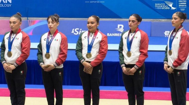 MÉXICO CONSIGUE ORO ESPECTACULAR EN GIMNASIA ARTÍSTICA EN JCC