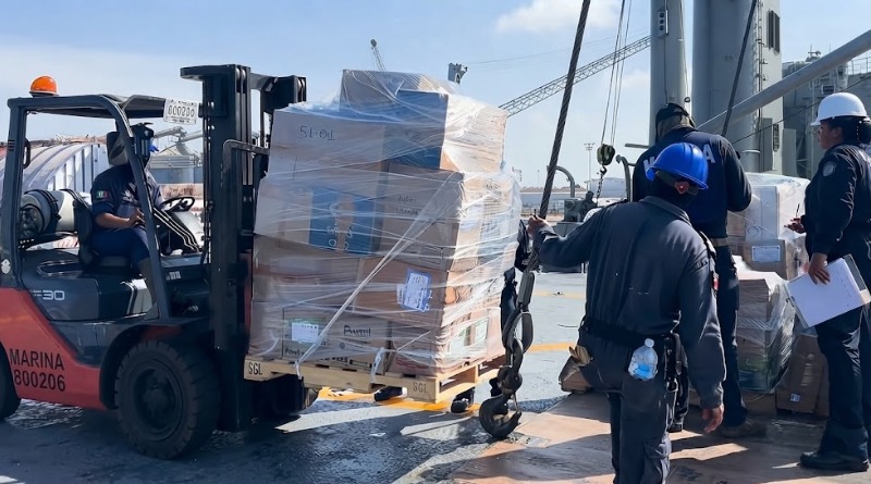 MÉXICO DESPACHA MÁS DE 718 TONELADAS EN AYUDA A VENEZUELA