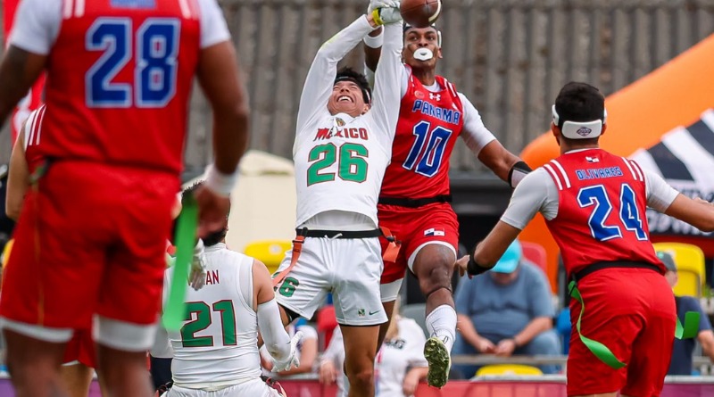 MÉXICO SE RECUPERA Y AHORA DESAFÍA A EU EN SEMIS DE FLAG FOOTBALL