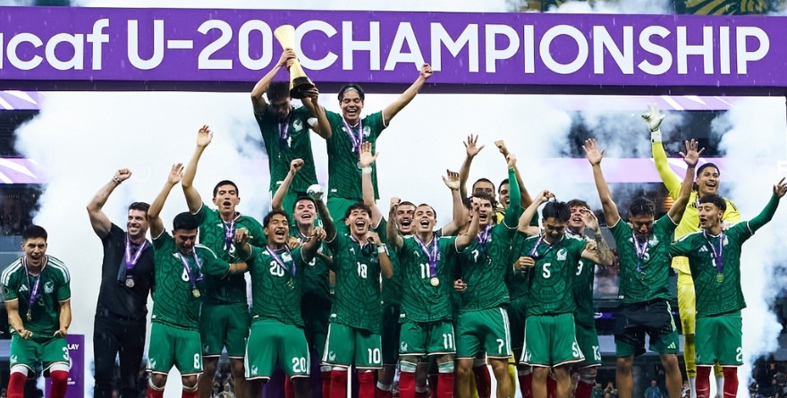 MÉXICO SUB-20 OSTENTA LA CORONA DE CONCACAF