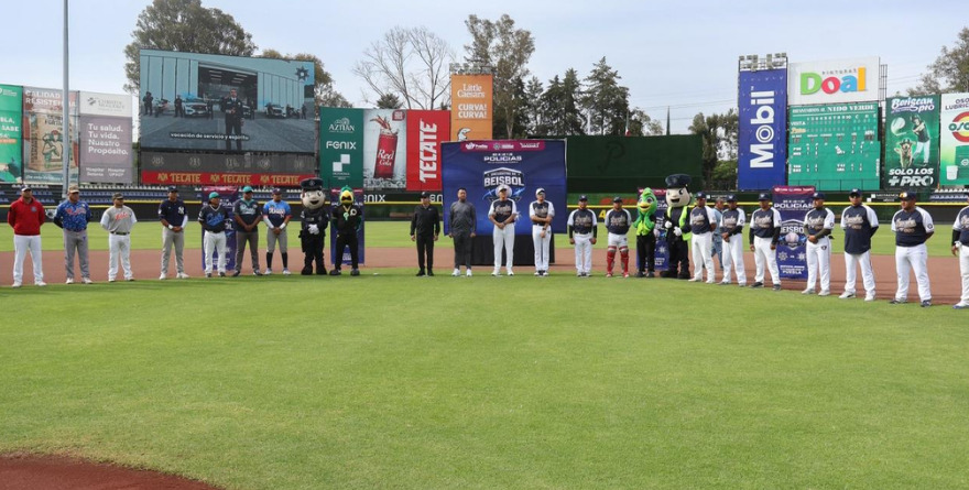 PEPE CHEDRAUI ORGANIZA PARTIDO AMISTOSO DE BÉISBOL ENTRE ELEMENTOS POLICÍACOS