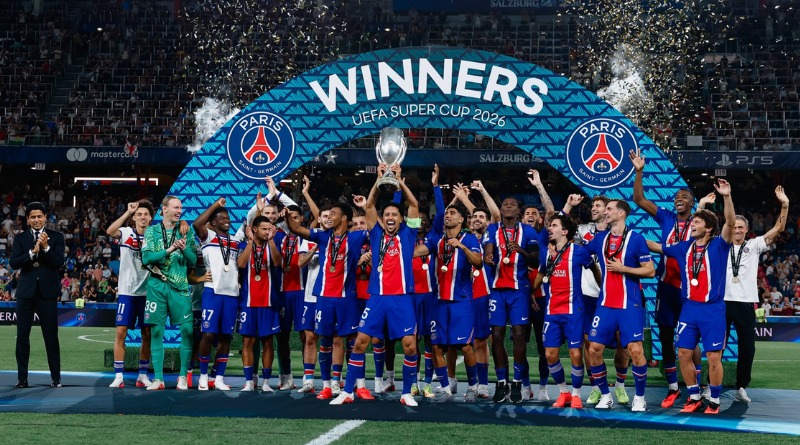 PSG CONQUISTA SU SEGUNDO TÍTULO EN LA SUPERCOPA DE EUROPA