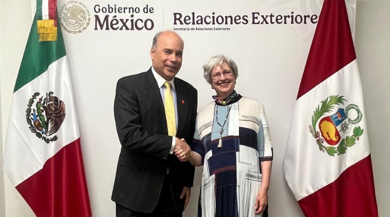 REANUDAN CONVERSACIONES BILATERALES MÉXICO Y PERÚ