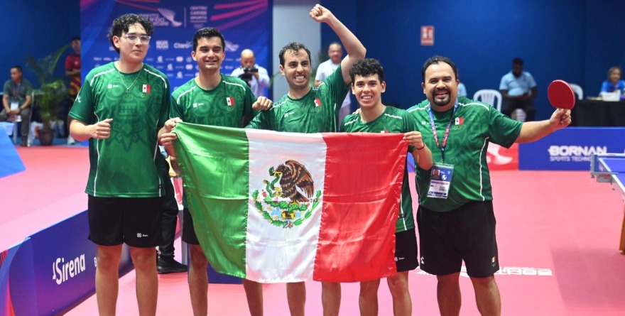 REY DEL TENIS DE MESA: MÉXICO MANTIENE SU TRONO