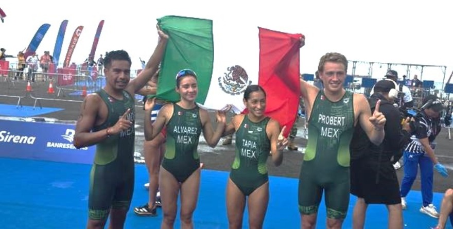 TRIATLÓN: MÉXICO SE LLEVA EL ORO EN RELEVOS MIXTOS