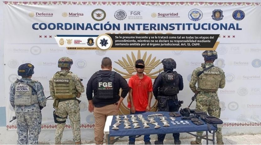 ACCIONES INTERINSTITUCIONALES EN ACAPULCO DEJAN CINCO PERSONAS DETENIDAS Y PROBABLE DROGA ASEGURADA