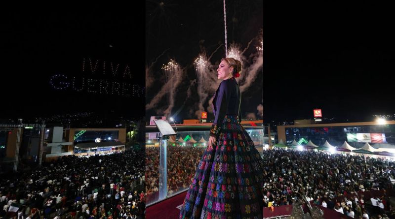 LA GOBERNADORA EVELYN SALGADO INFORMA QUE SE ATIENDE UN INCENDIO REGISTRADO ESTA MAÑANA EN LA NAVE DE LOCALES DE ROPA,