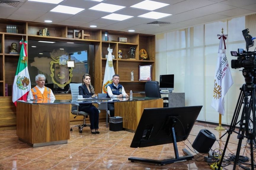 EVELYN SALGADO FORTALECE COORDINACIÓN EN PROTECCIÓN CIVIL