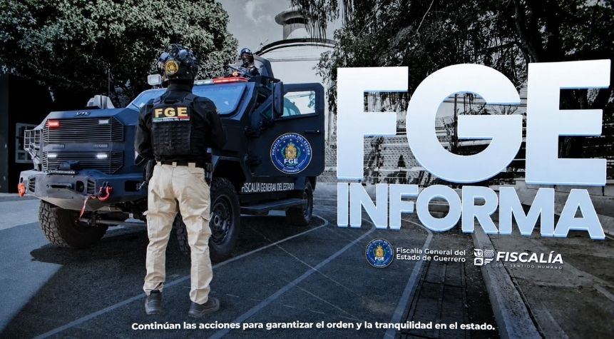 ️ FGE GUERRERO FORTALECE INVESTIGACIONES ESCUDERO Y DETIENE
