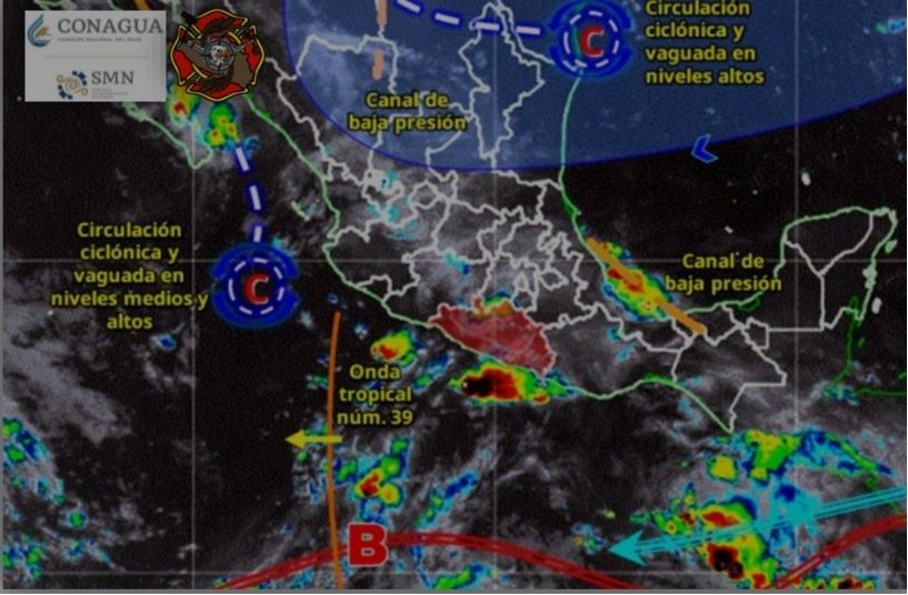 SE PREVÉN LLUVIAS POR LA TARDE Y TEMPERATURAS CÁLIDAS ESTE MARTES EN GUERRERO: SGIRPCGRO