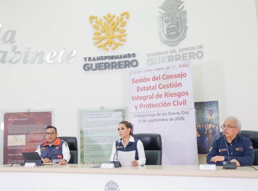 EVELYN SALGADO REFUERZA PREVENCIÓN EN GUERRERO ANTE EVOLUCIÓN DEL HURACÁN “POLO” 