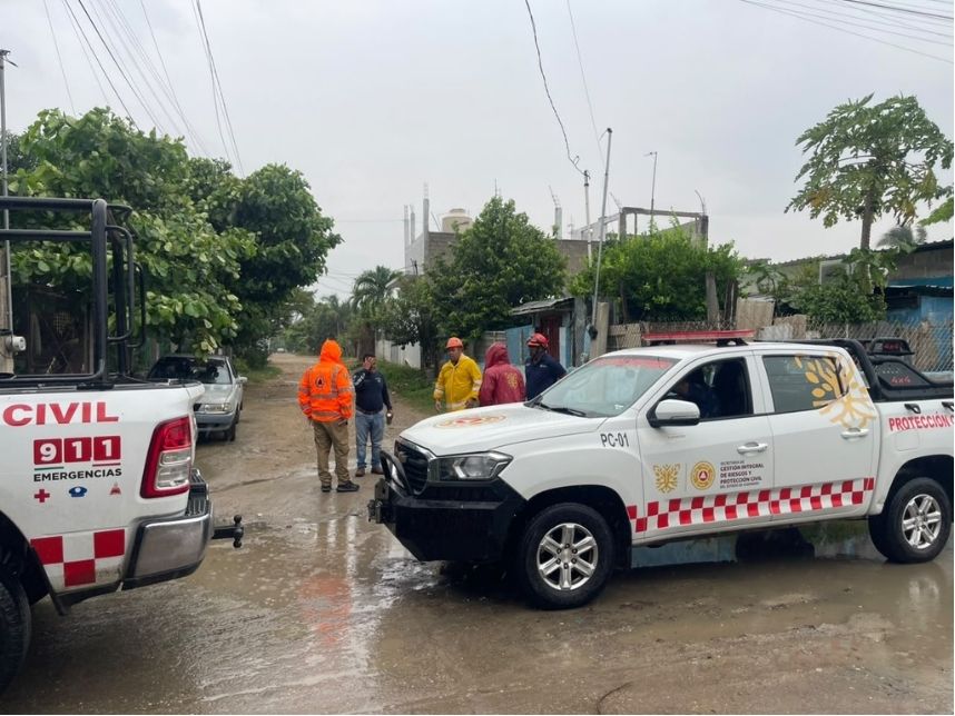 LA SGIRPCG. REALIZA RECORRIDOS PREVENTIVOS EN ACAPULCO POR EL HURACÁN POLO