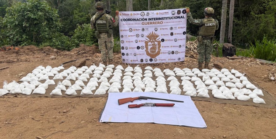 EJÉRCITO Y GUARDIA NACIONAL DESMANTELAN LABORATORIO CLANDESTINO