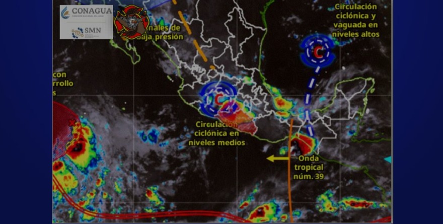 LLUVIAS Y TORMENTAS ELÉCTRICAS ESTE DOMINGO