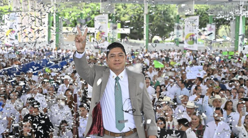 GALLARDO RINDE QUINTO INFORME EN LA REGIÓN MEDIA