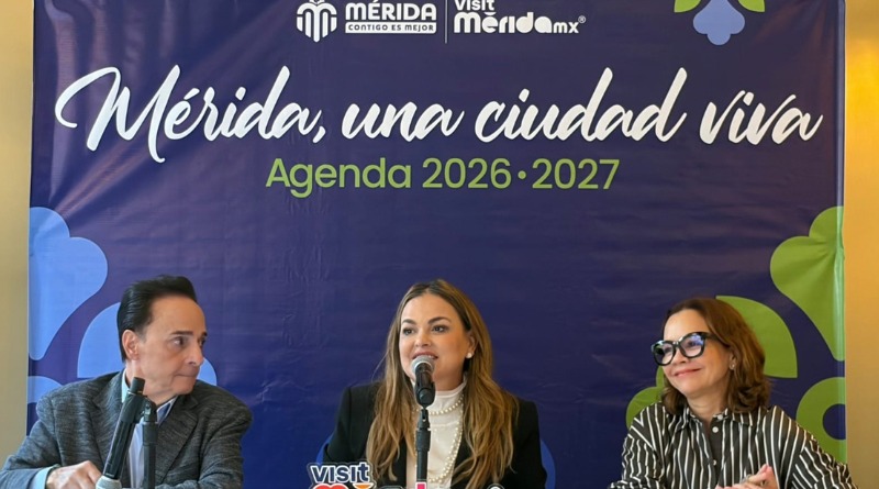 CECILIA PATRÓN PRESENTA LA AGENDA CULTURAL DE MÉRIDA PARA EL CIERRE DE 2026