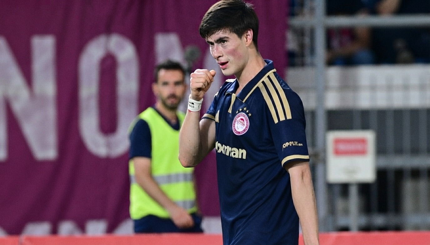 ‘HORMIGA’ GONZÁLEZ ANOTA EN SU DEBUT GOLEADOR DE GRECIA