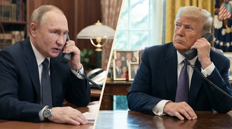 LLAMADA ESTRATÉGICA: TRUMP PRESIONA A PUTIN POR PAZ EN UCRANIA