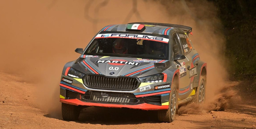MEXICANO OBTIENE PODIO EN EL RALLY DISPUTADO EN PARAGUAY