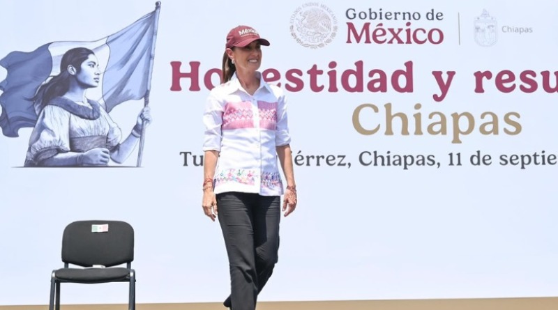 SHEINBAUM RESPALDA ALIANZA EN CHIAPAS