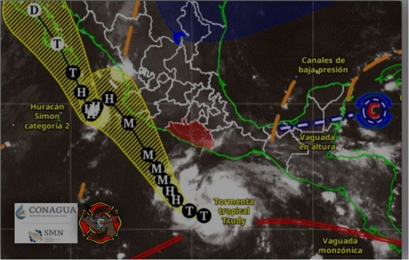 SE PREVÉN LLUVIAS EN DISTINTAS REGIONES