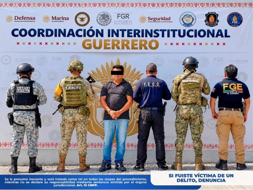 DETIENE EN PRESUNTO INTEGRANTE DE “LOS ARDILLOS”