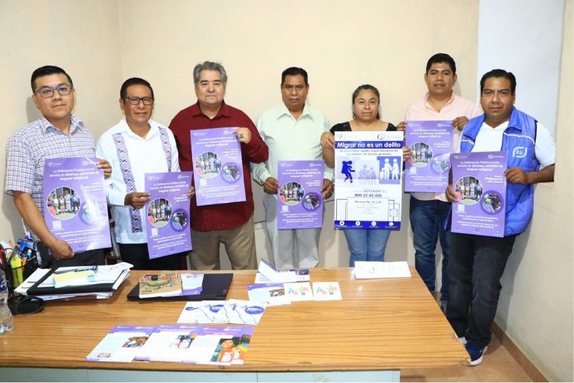 REFUERZAN ATENCIÓN LEGAL E INTÉRPRETES PARA COMUNIDADES INDÍGENAS