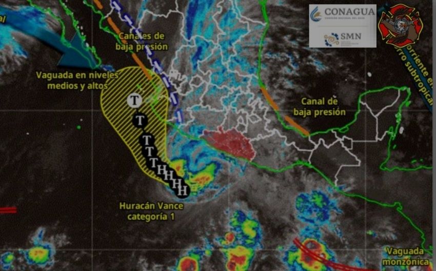 PREVÉN LLUVIAS Y ALTO OLEAJE