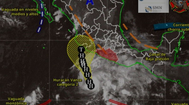 PREVÉN LLUVIAS EN GUERRERO POR HURACÁN VANCE