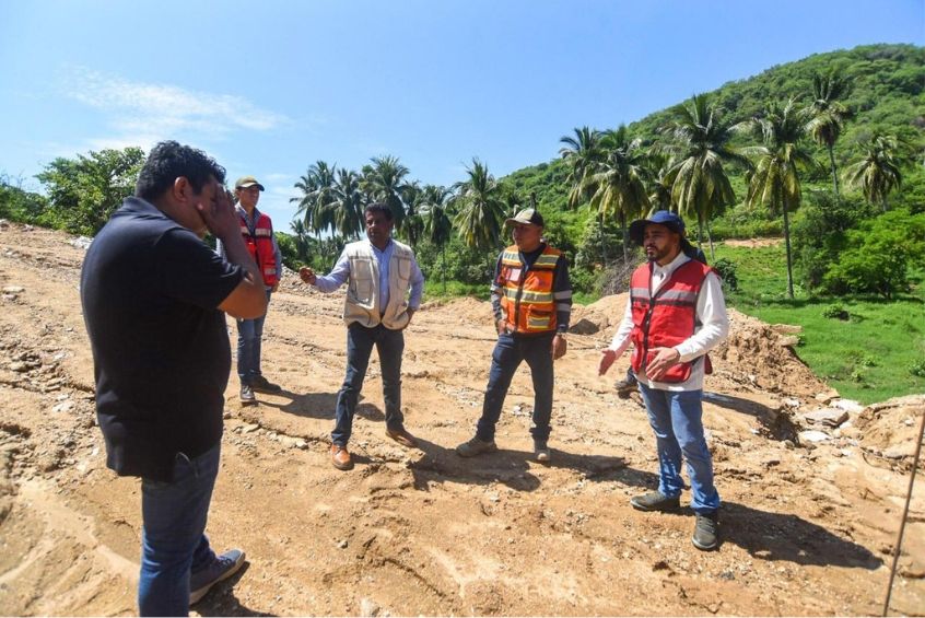 AVANZAN OBRAS DE INFRAESTRUCTURA EN  LA COSTA CHICA