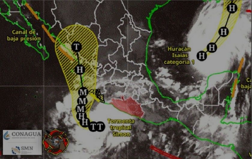 LLUVIAS EN ALGUNAS REGIONES DE GUERRERO
