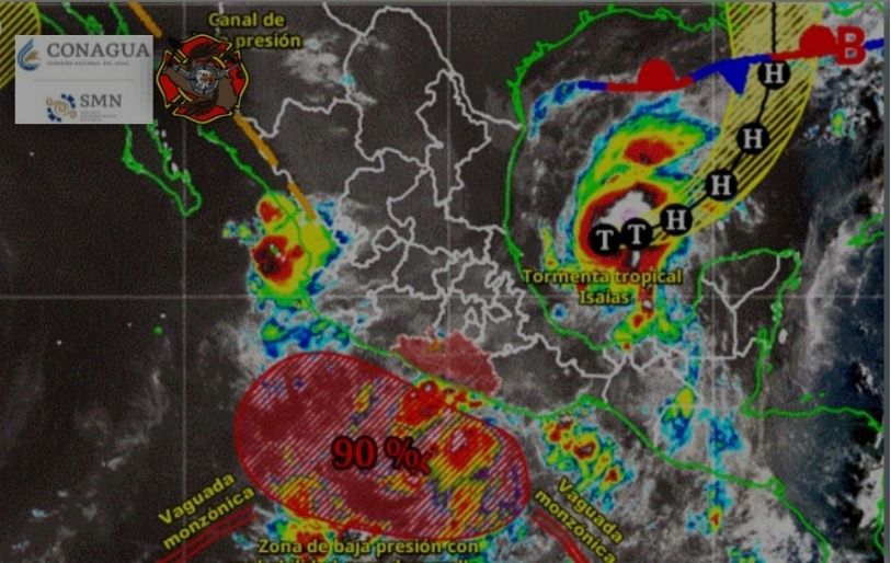 SE PREVÉ LLUVIA LIGERA A MODERADA