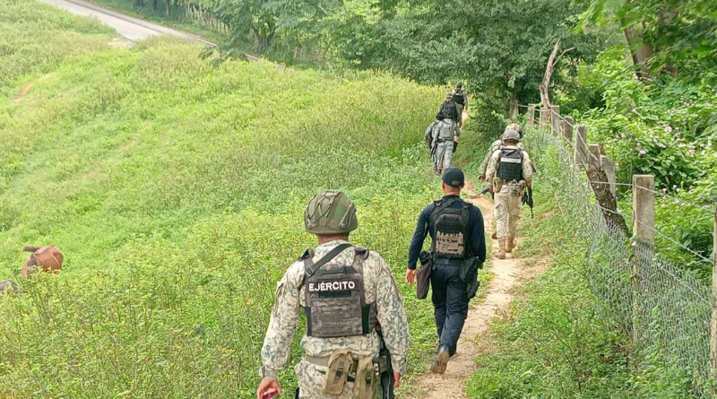 AUTORIDADES MANTIENEN ACCIONES DE SEGURIDAD EN JUAN R. ESCUDERO