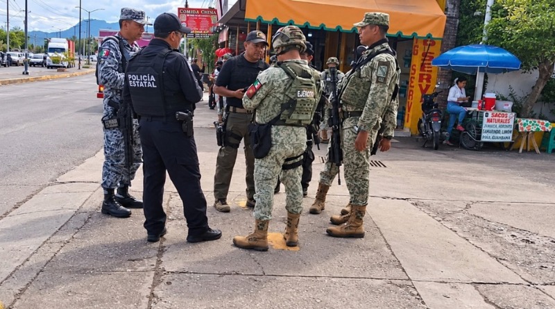 DESPLIEGAN OPERATIVO MULTIINSTITUCIONAL EN AJUCHITLÁN