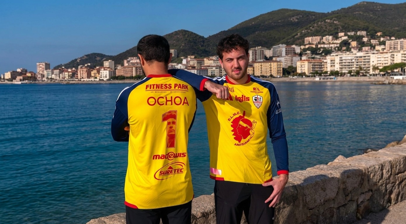 AJACCIO LANZA PLAYERA EN HONOR OCHOA