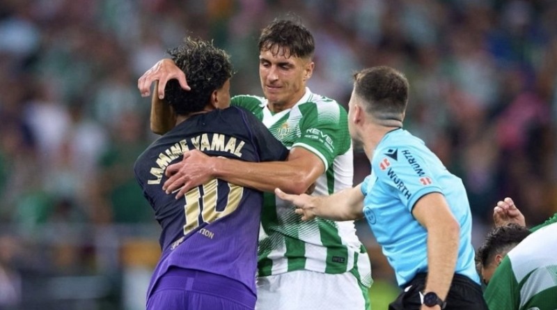 BERNAL RECIBE CASTIGO POR AGREDIR YAMAL