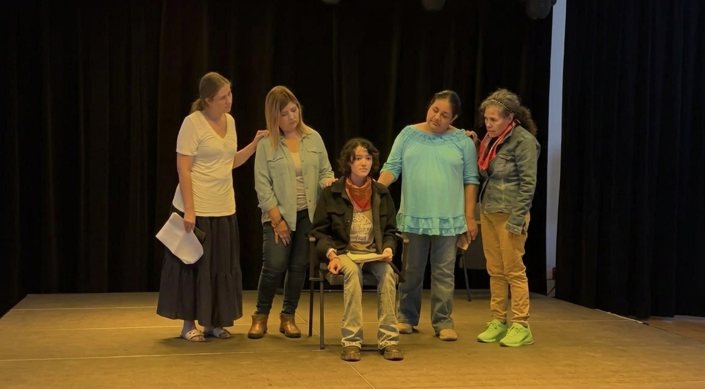 LLEVAN AL TEATRO HISTORIAS DE” BUSCADORAS”