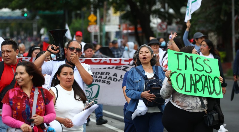 ‘OFRECEN UN MEJORAL’, DICEN EN MARCHA A MEDIAS