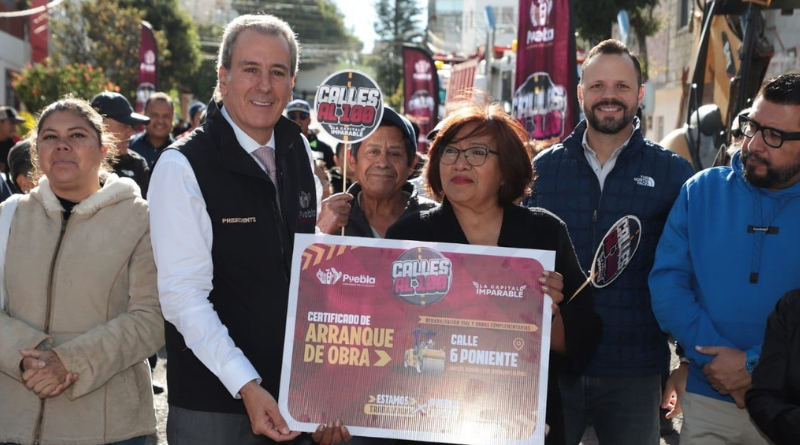 PEPE CHEDRAUI MEJORA INFRAESTRUCTURA EN CALERAS