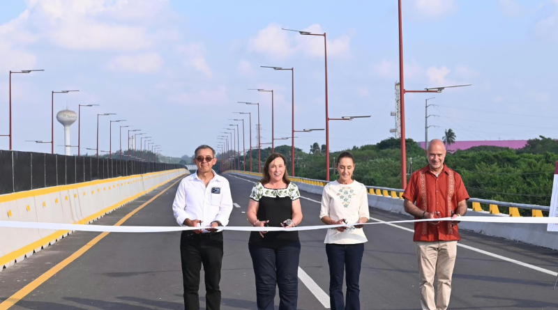 PRESUME CSP EN VERACRUZ OBRA PROMETIDA DURANTE CAMPAÑA