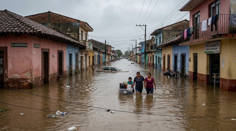 PROVOCA FRENTE FRÍO ESTRAGOS EN VERACRUZ