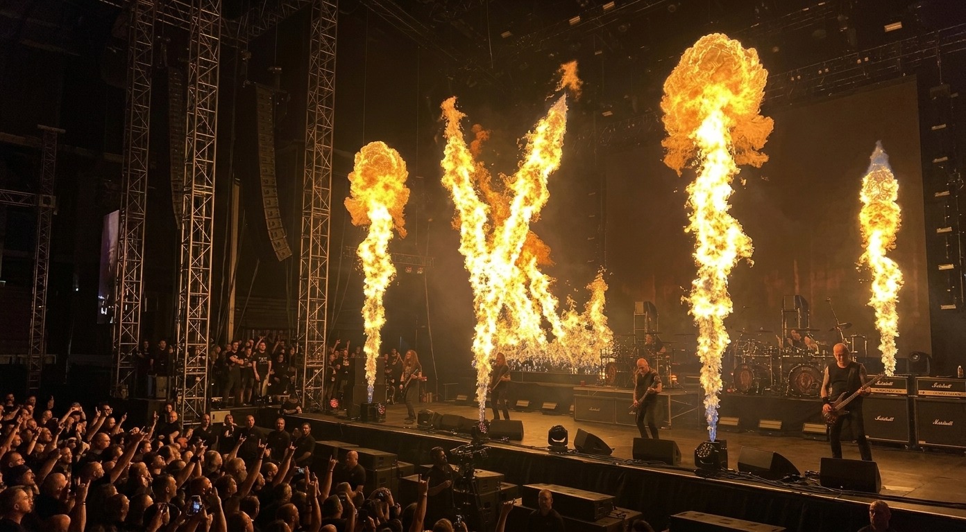 SLAYER DESLUMBRÓ CON FUEGO Y METAL
